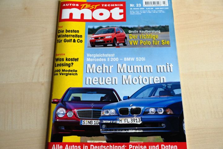 Deckblatt MOT (23/2000)
