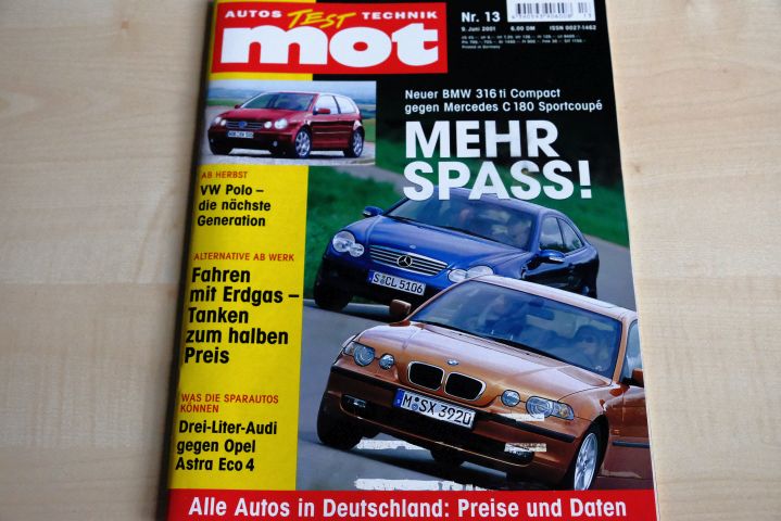 Deckblatt MOT (13/2001)