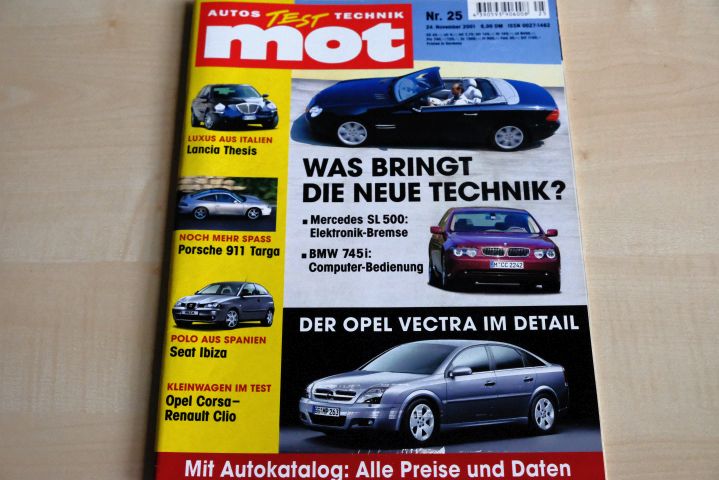 Deckblatt MOT (25/2001)