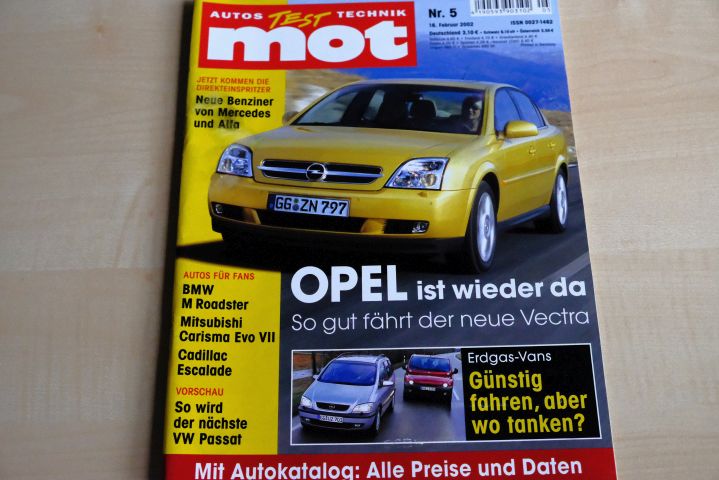 Deckblatt MOT (05/2002)