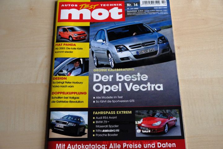 Deckblatt MOT (14/2002)