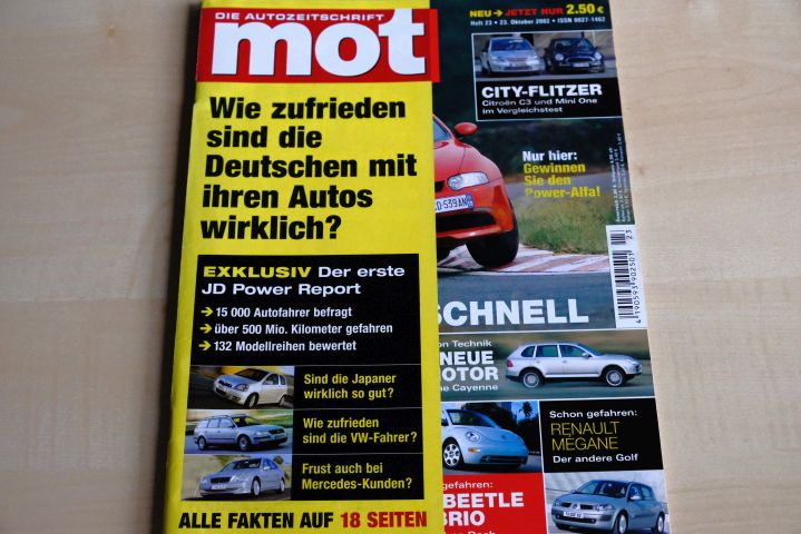 Deckblatt MOT (23/2002)