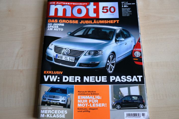 Deckblatt MOT (01/2004)