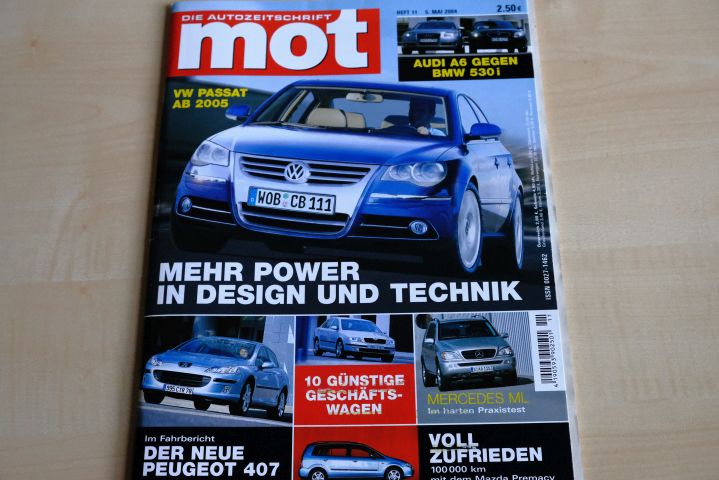 Deckblatt MOT (11/2004)