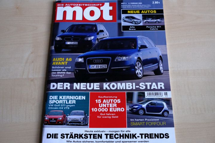 Deckblatt MOT (05/2005)