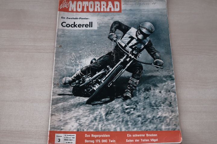 Deckblatt Motorrad (03/1960)