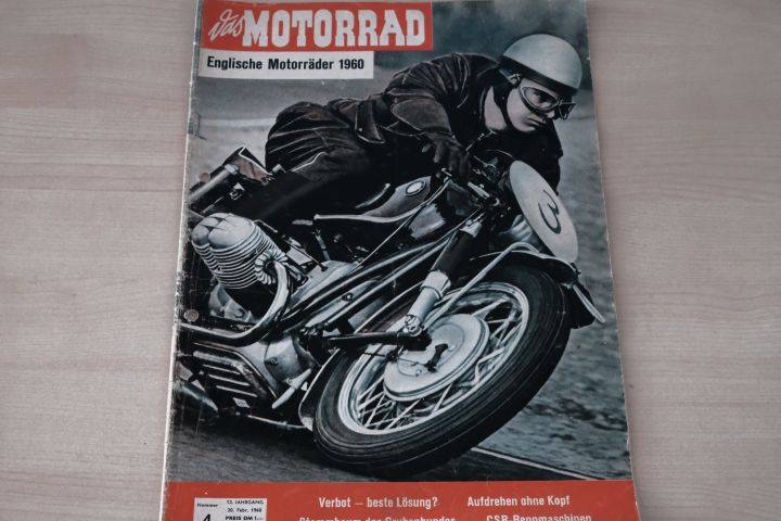 Deckblatt Motorrad (04/1960)