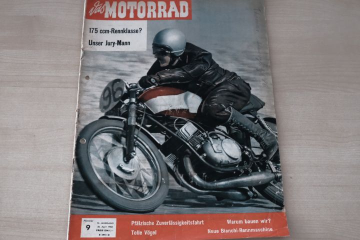 Deckblatt Motorrad (09/1960)