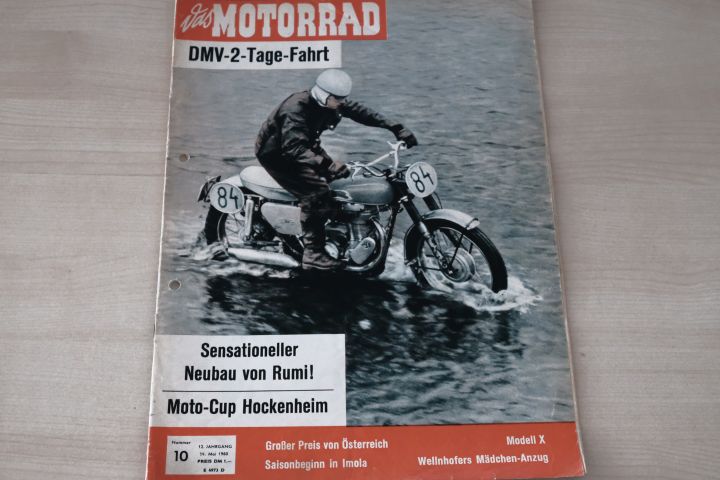 Deckblatt Motorrad (10/1960)
