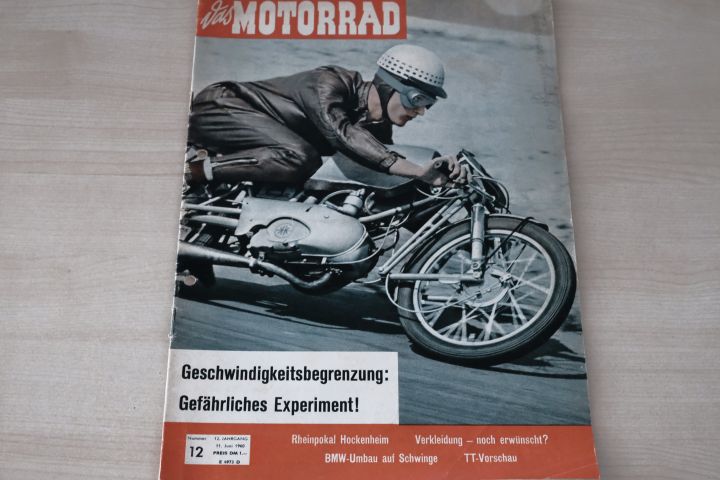 Deckblatt Motorrad (12/1960)