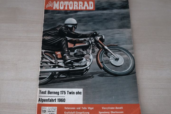 Deckblatt Motorrad (13/1960)