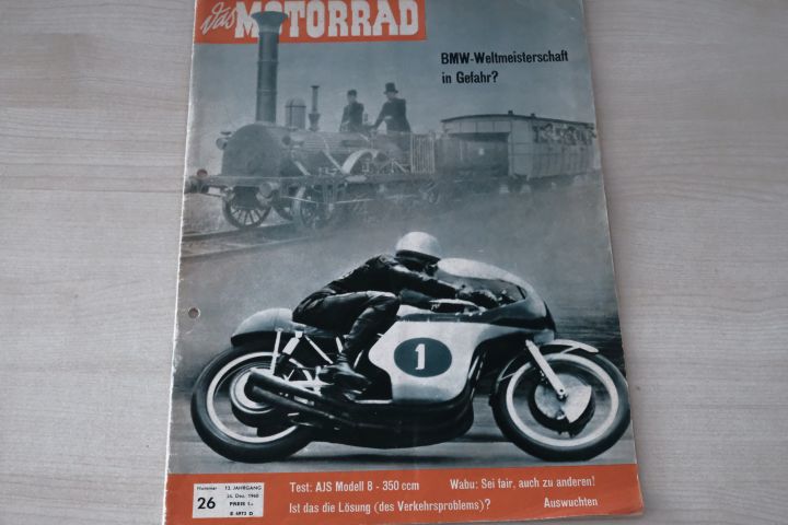 Deckblatt Motorrad (26/1960)