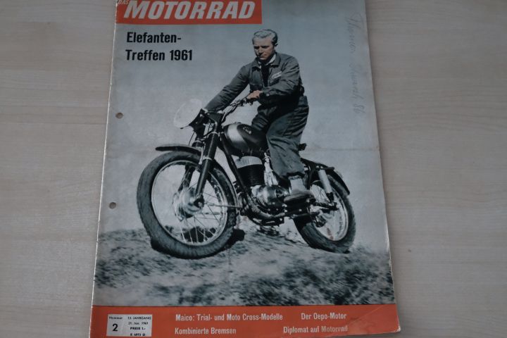 Deckblatt Motorrad (02/1961)