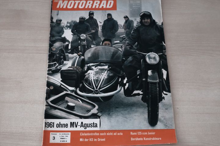 Deckblatt Motorrad (03/1961)