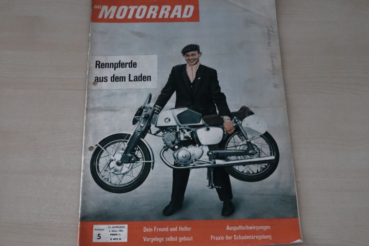 Deckblatt Motorrad (05/1961)