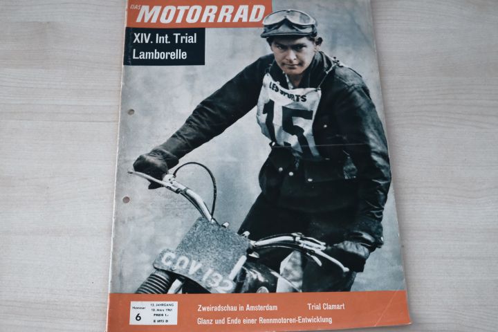 Deckblatt Motorrad (06/1961)