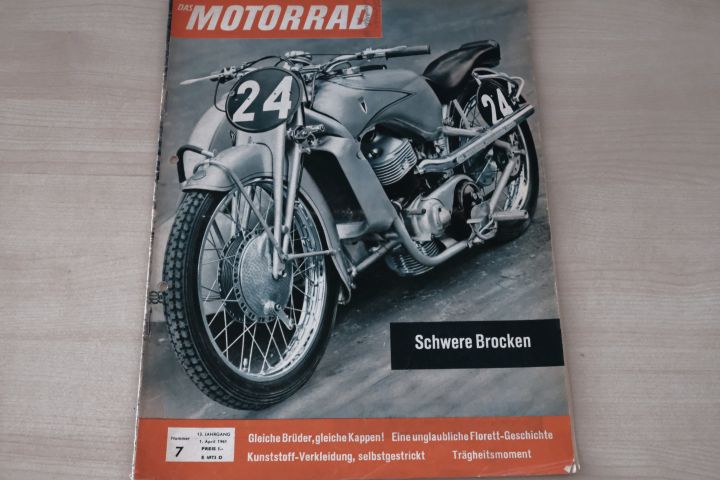 Deckblatt Motorrad (07/1961)