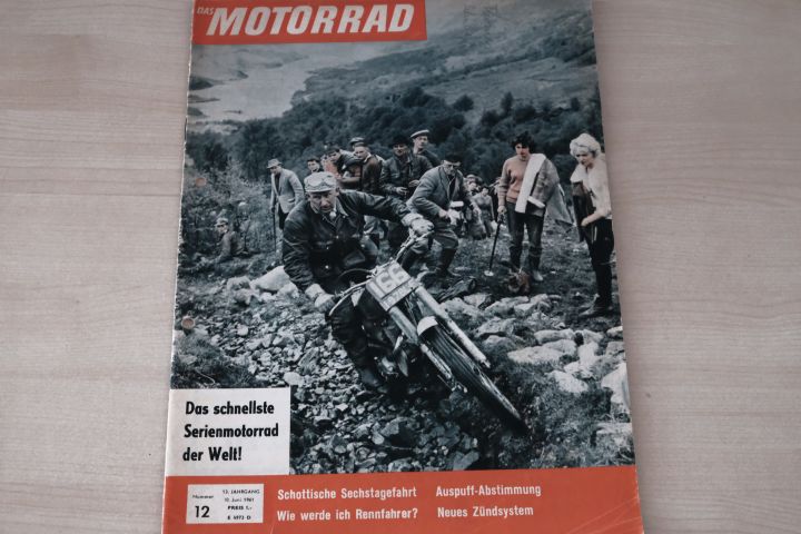 Deckblatt Motorrad (12/1961)