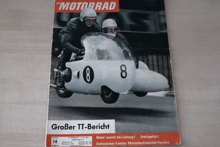 Deckblatt Motorrad (14/1961)
