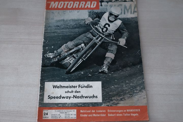 Deckblatt Motorrad (24/1961)