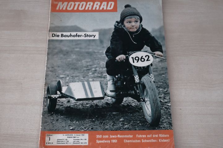 Deckblatt Motorrad (01/1962)