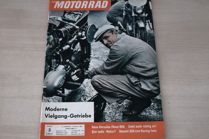 Deckblatt Motorrad (03/1962)