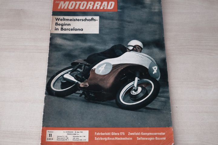 Deckblatt Motorrad (11/1962)
