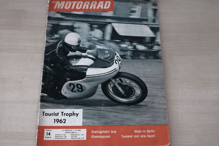 Deckblatt Motorrad (14/1962)