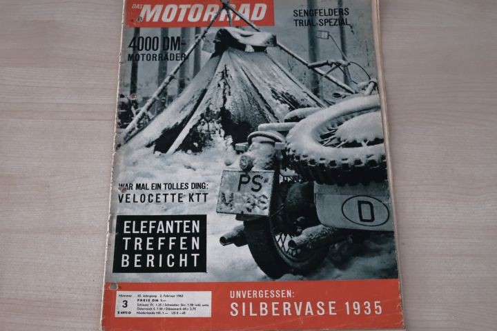 Deckblatt Motorrad (03/1963)