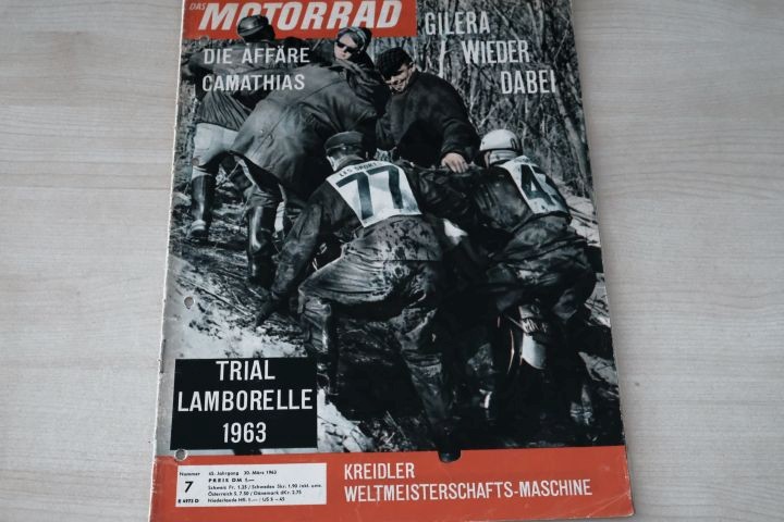 Deckblatt Motorrad (07/1963)