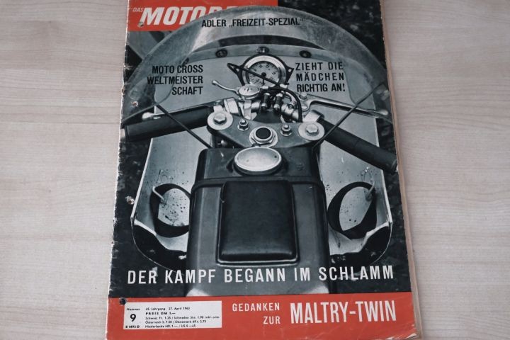 Deckblatt Motorrad (09/1963)