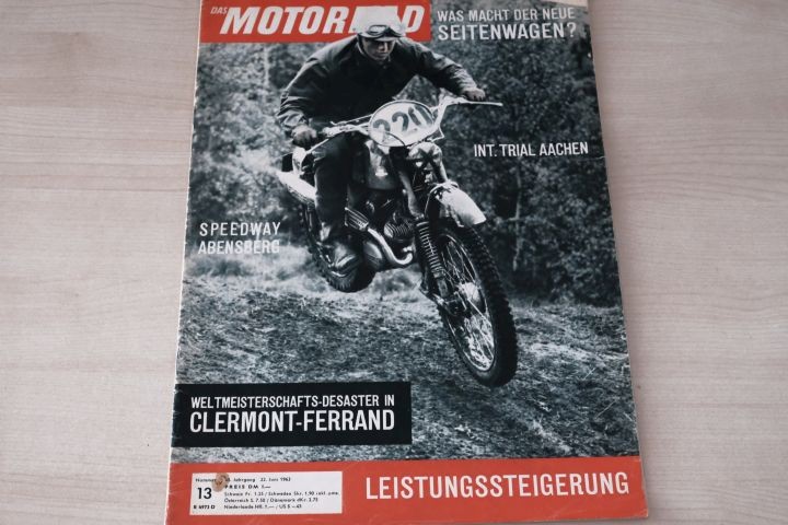 Deckblatt Motorrad (13/1963)