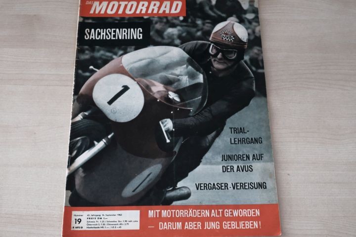 Deckblatt Motorrad (19/1963)