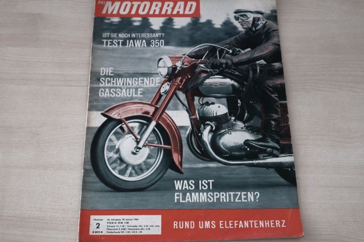 Deckblatt Motorrad (02/1964)
