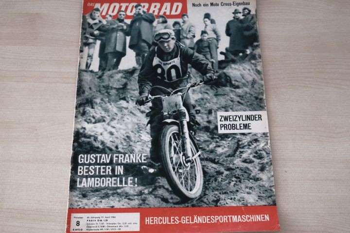Deckblatt Motorrad (08/1964)