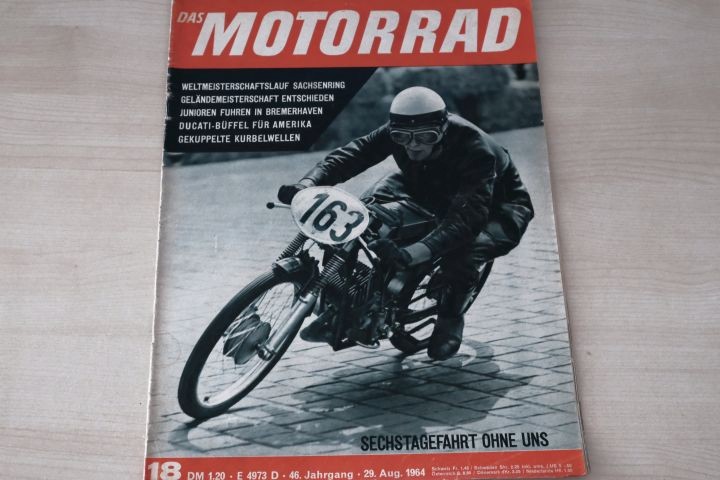 Deckblatt Motorrad (18/1964)