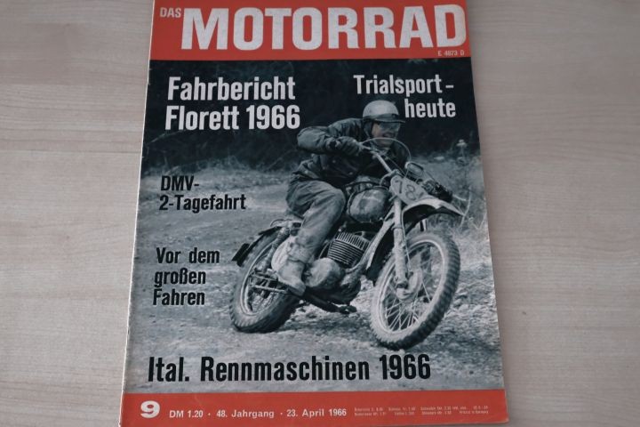 Deckblatt Motorrad (09/1966)