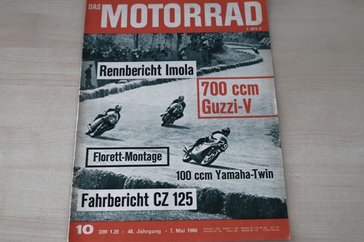 Deckblatt Motorrad (10/1966)