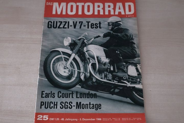 Deckblatt Motorrad (25/1966)