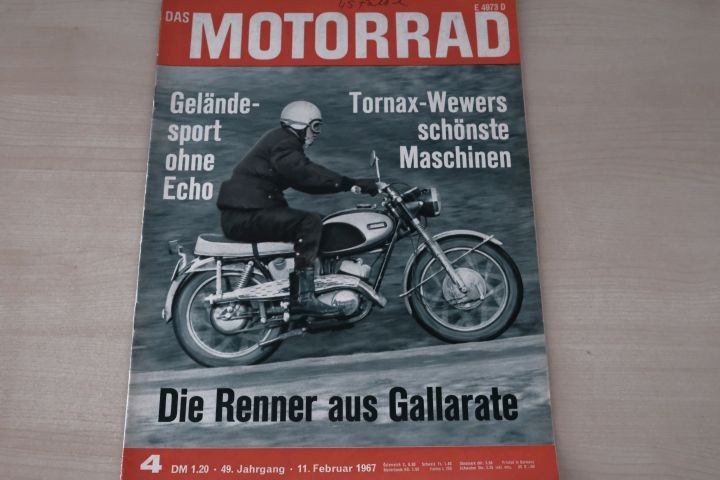 Deckblatt Motorrad (04/1967)