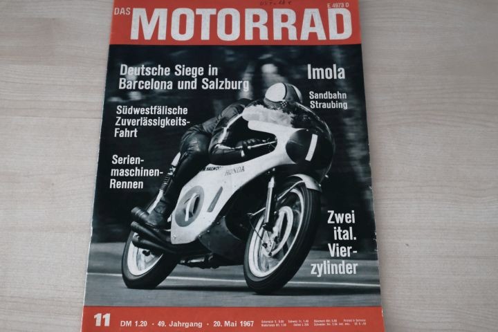 Deckblatt Motorrad (11/1967)