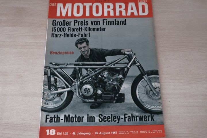 Deckblatt Motorrad (18/1967)