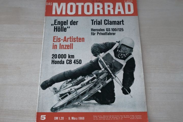 Deckblatt Motorrad (05/1968)