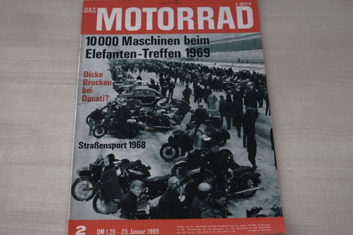 Deckblatt Motorrad (02/1969)