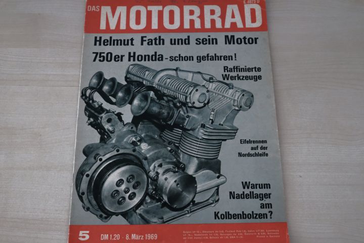 Deckblatt Motorrad (05/1969)