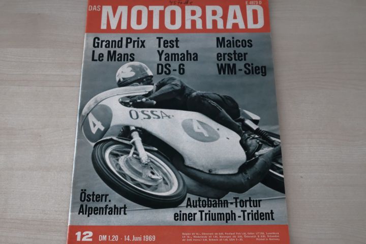 Deckblatt Motorrad (12/1969)