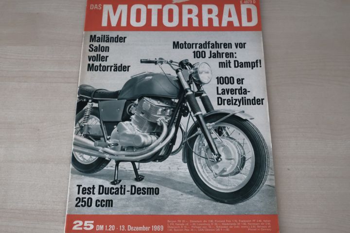 Deckblatt Motorrad (25/1969)