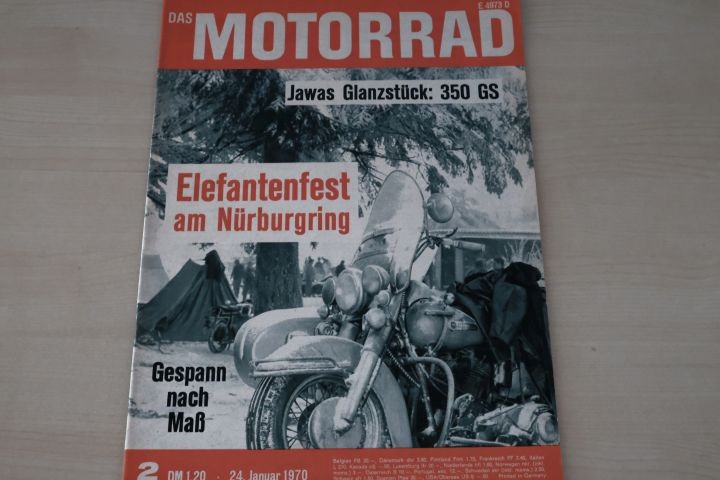 Deckblatt Motorrad (02/1970)