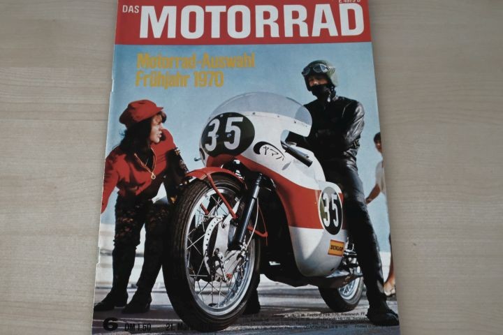 Deckblatt Motorrad (06/1970)