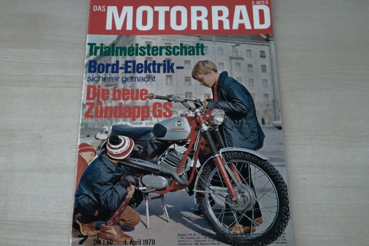 Deckblatt Motorrad (07/1970)